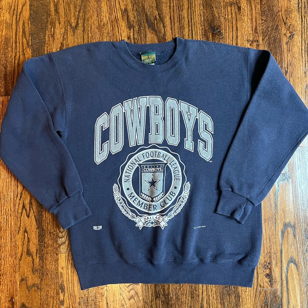 Vintage Unisex Dallas Cowboys sweatshirt, navy blue